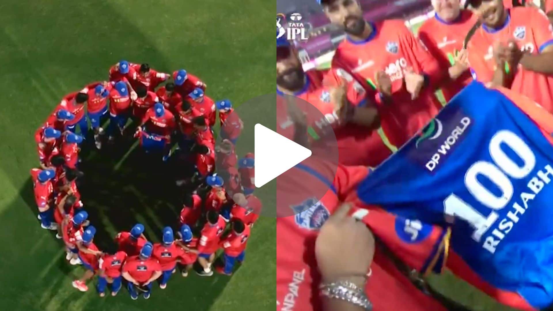 [Watch] Rishabh Pant Honoured With 'Special Jersey' For 100th IPL Appearance